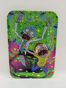 Medium Rick and Morty tray falling