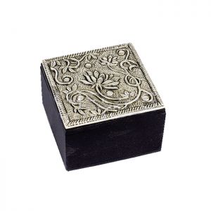 Lotus Design Trinket Box 7"x 5" x 2.5"
