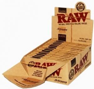 Raw Classic King Size Artesano Full Box 15 packs