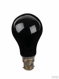 Black Out Light Bulb 75watts