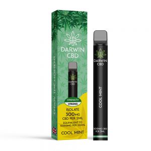Darwin disposable cbd vape pen 300mg cool mint flavour