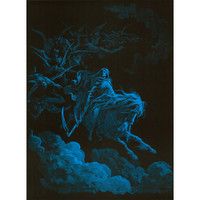 Death Rides a Pale Horse Blacklight Poster_