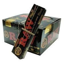 Raw Black King Size Connoisseur Full Box