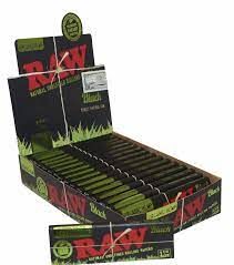 Raw Black Organic 1 1/4 Full Box
