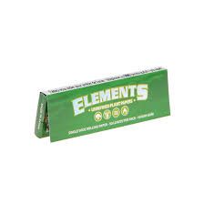 Elements Green Single Wide Single Window Rolling Papers 70mm