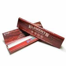 Elements Red King size slim rolling papers