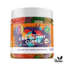 CBD Gummy Cubes 400mg