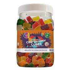 CBD Gummy Cubes 4800mg