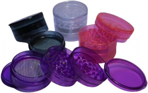 5 part Acrylic SuperGrinder Purple 