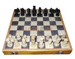 Soap Stone Chessboard 6"