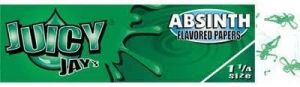Juicy Jays 1-1/4 size Absinthe Flavoured Rolling Papers