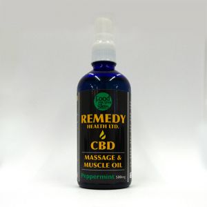 Peppermint Massage and Muscle CBD Oil 100ml 500mg