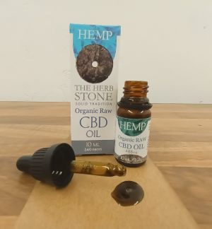 The Herb Stone Super Raw CBD Oil 10ml