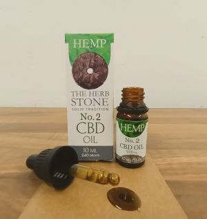 The Herb Stone Decarboxylated CBD Oil No. 2 10m