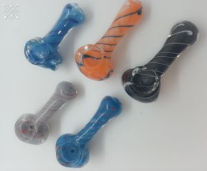 3" glass spoon pipe
