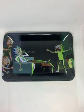 Rick and morty rolling tray