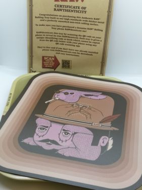 Raw Rabbit Magnetic Rolling Tray Cover Large