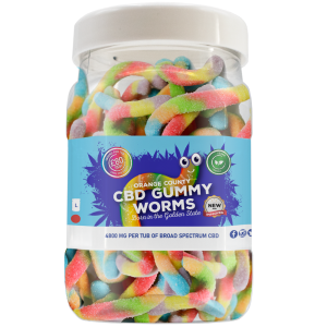 CBD gummy worms 4800mg
