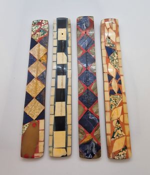 Assorted Design Bone Incense Holder