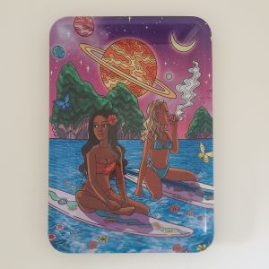 Beach Babes Rolling Tray 12x18cm
