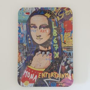Mona Lisa Rolling Tray 12x18cm