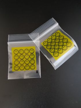 50mm x 55mm Smiley Bags 100pcs