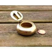 Brass Pocket Ashtray Small