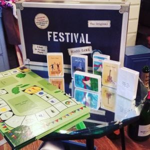 Festival Board Game. Board and cards.