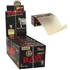 Raw Black Rolls Full Box