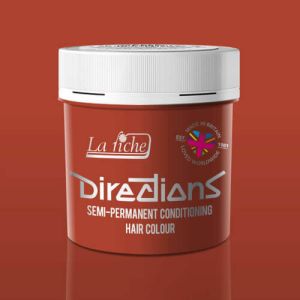 Flame hair dye