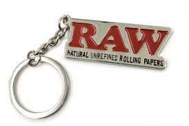 Raw Metal Key Chain