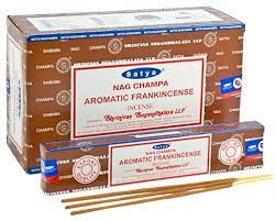 Satya Incense Aromatic Frankincense 12 boxes