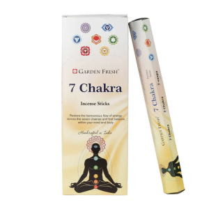 7 Chakras 6 pack Garden Fresh Incense Sticks