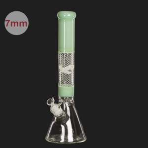 Limited Edition Mixed Green Pattern Designs - H:42cm - Ø:50mm SG:18.8mm - 7mm thickness