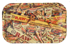 Raw Mary Jane's Headquarters Rolling Tray