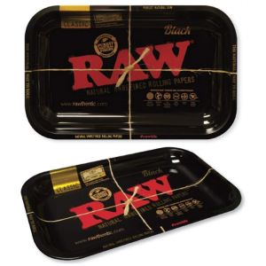 Raw Black Rolling Tray