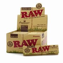 Raw Organic Hemp Connoisseur Kingsize Full Box