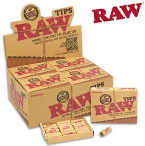 Raw Unrefined Pre-Rolled Tips
 Full Box 20